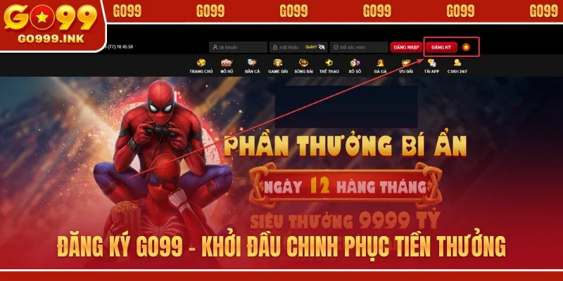 Đăng ký GO99
