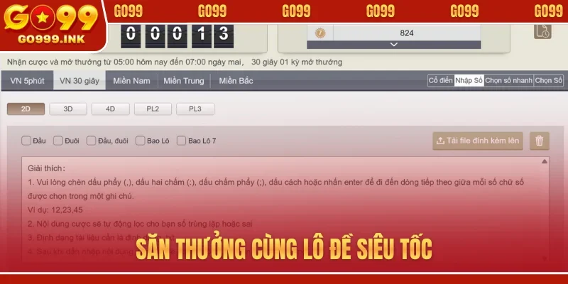 Lô Đề Siêu Tốc GO8 - Bí Kíp Chinh Phục Chiến Thắng Sau 1S 1 Săn thưởng cùng lô đề siêu tốc